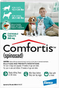 Comfortis for Dogs and Cats 6 Chewables - Monthly Flea Protection