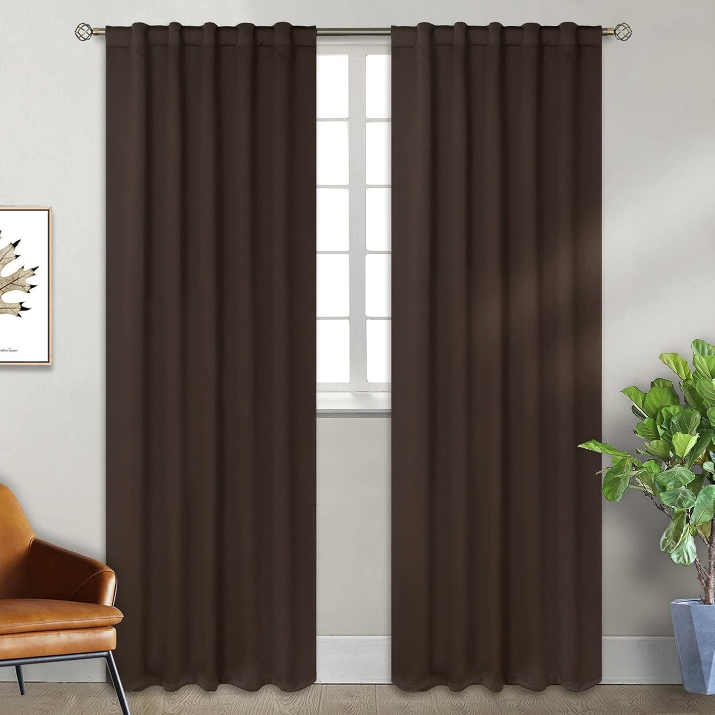 BGment Blackout Curtains for Bedroom - Thermal Insulated Panels