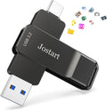 256GB USB C Thumb Drive, Up to 1000MB/s - Fast Dual USB C & USB
