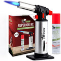 Culinary Torch with Adjustable Flame up to 2370F - Precise Searing