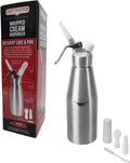 Chef Master 1 Liter Aluminum Whipped Cream Dispenser - Professional