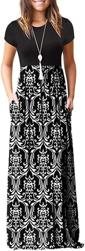 GRECERELLE Women Summer Maxi Dress with Pockets for All Occasions
