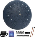 Rain Drum for Outside Garden Steel Tongue Drum 12in 15 Notes