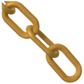 Mr. Chain Heavy-Duty Plastic Barrier Chain, Gold 100 ft - Durable