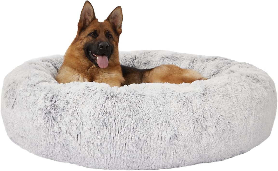 Calming Donut Extra Large Dog Bed for Ultimate Comfort