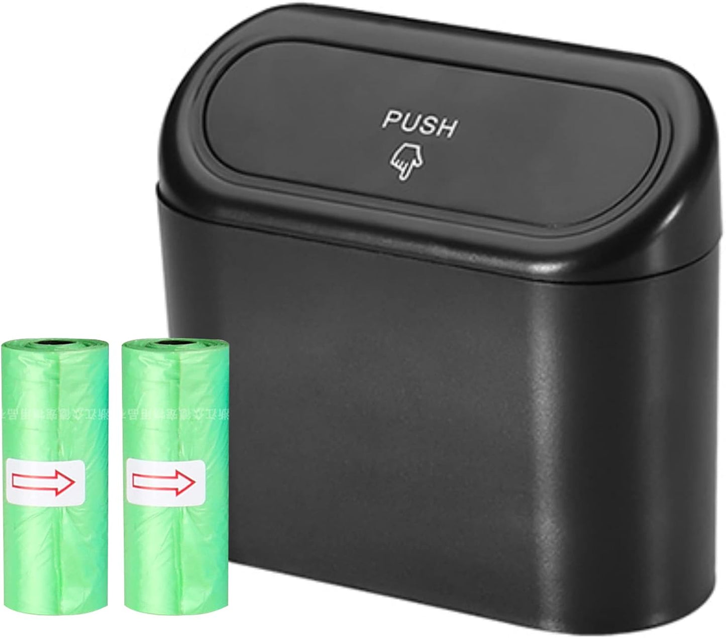 Leakproof Car Trash Bin Set for Tidy Rides by Reswish
