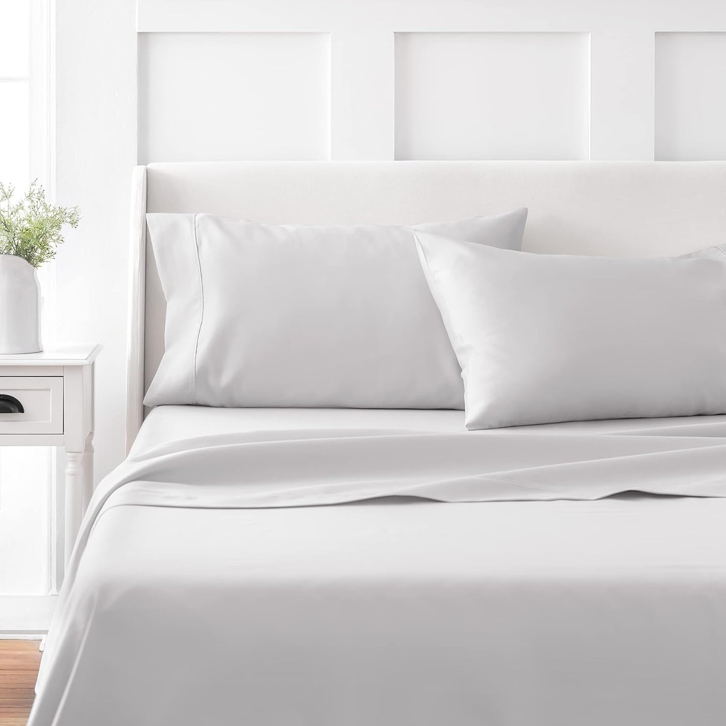 Martha Stewart 100% Cotton Twin Sheets Set for Comfortable Sleep