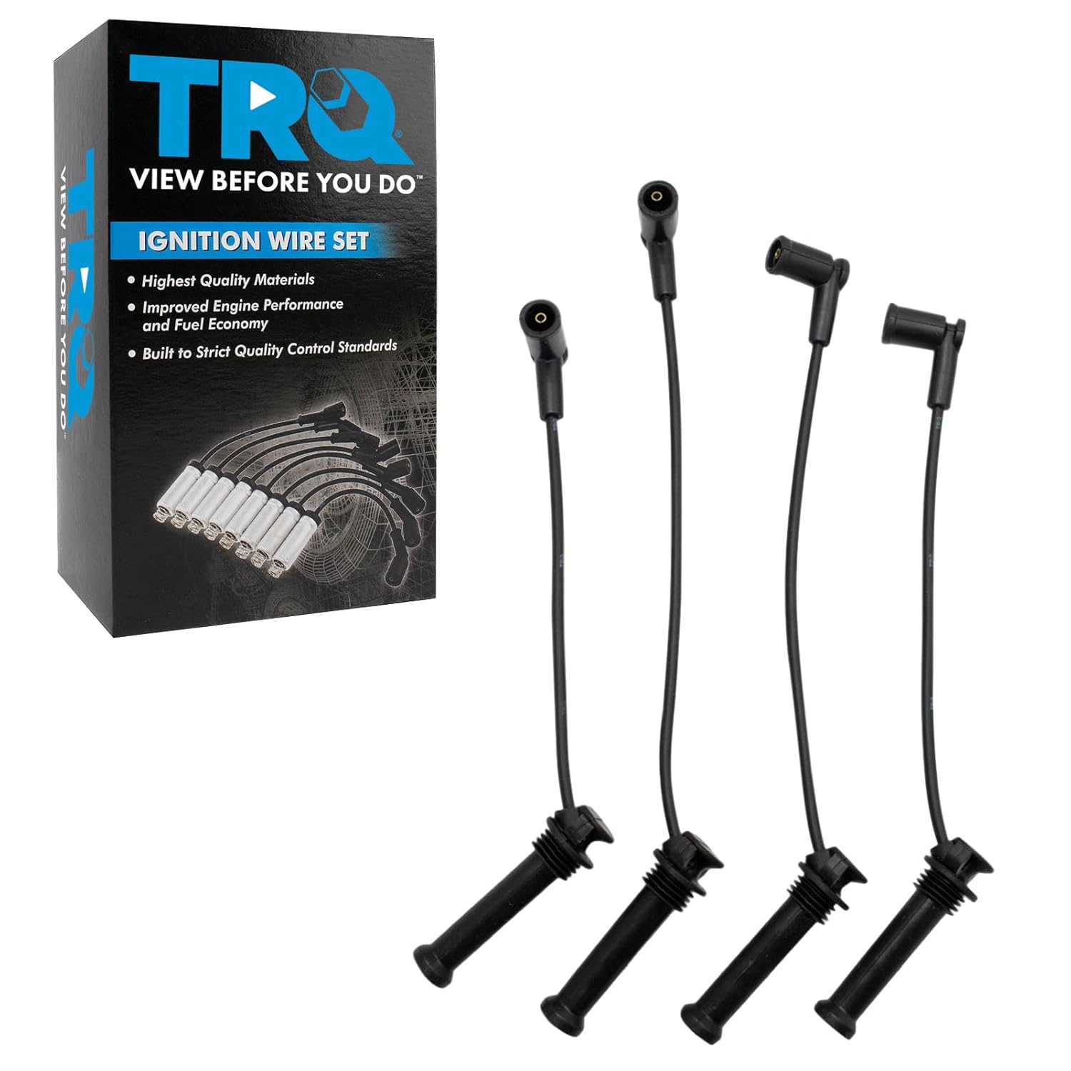 TRQ Ignition Spark Plug Wire Kit for Ford Ranger Mazda B2300