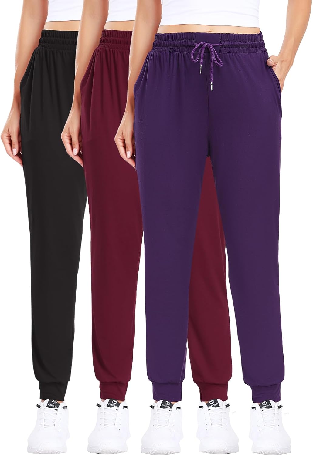ZENEX Joggers for Women - Comfortable Sweatpants with Pockets