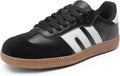 Women's Tennis Sneakers Lace-Up Retro Comfort Casual Flats