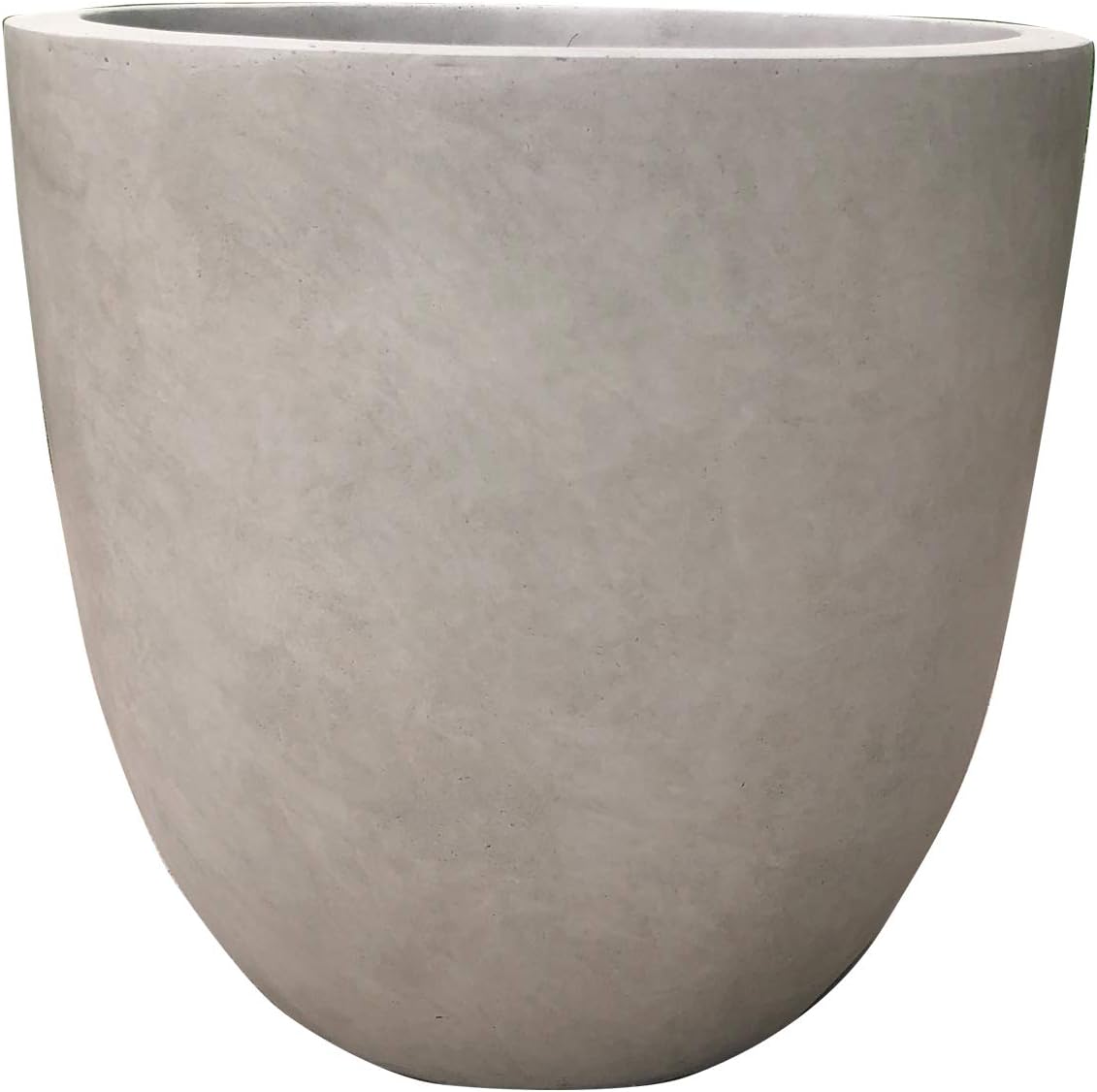 Kante 18 Inch Round Concrete Planter for Home and Garden