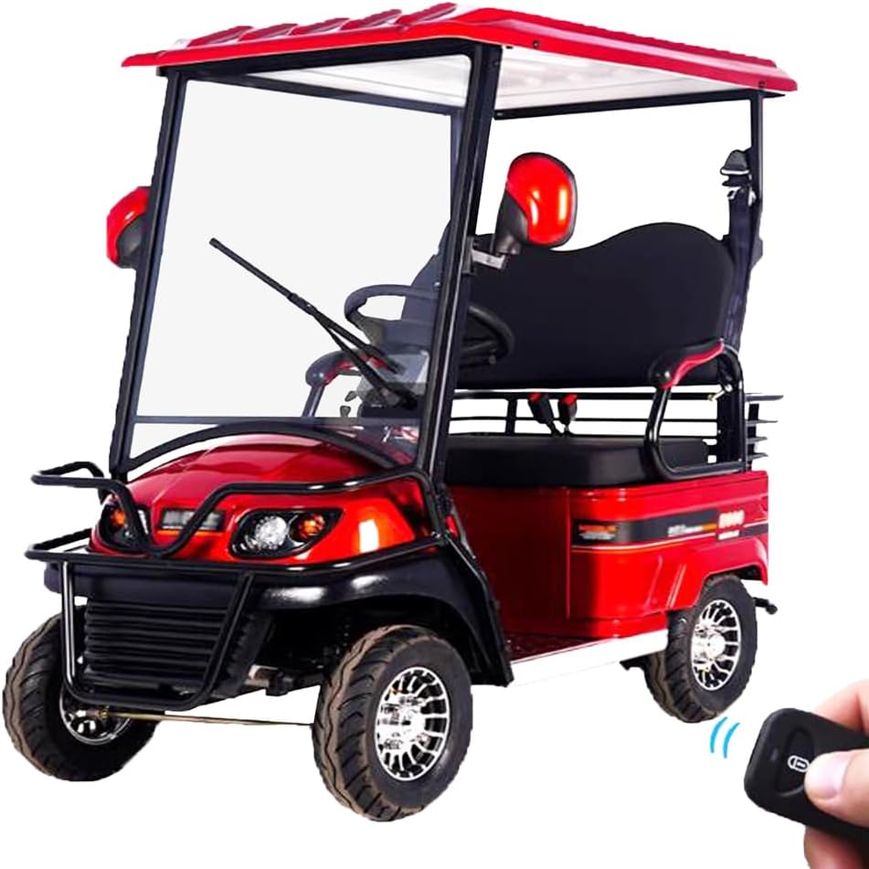 Lithium-Powered Golf Cart: 50-Mile Range!