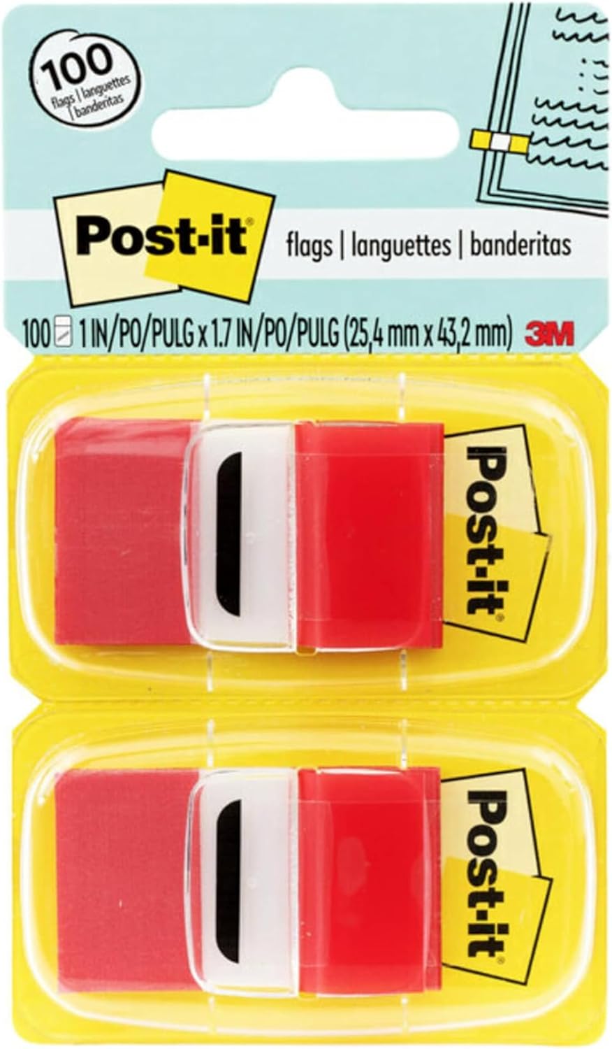 Post-it Flags Value Pack for Easy Document Organization 50 Flags