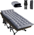 Camping Cot for Adult 28 in Extra Wide - Portable Heavy-Duty Cot