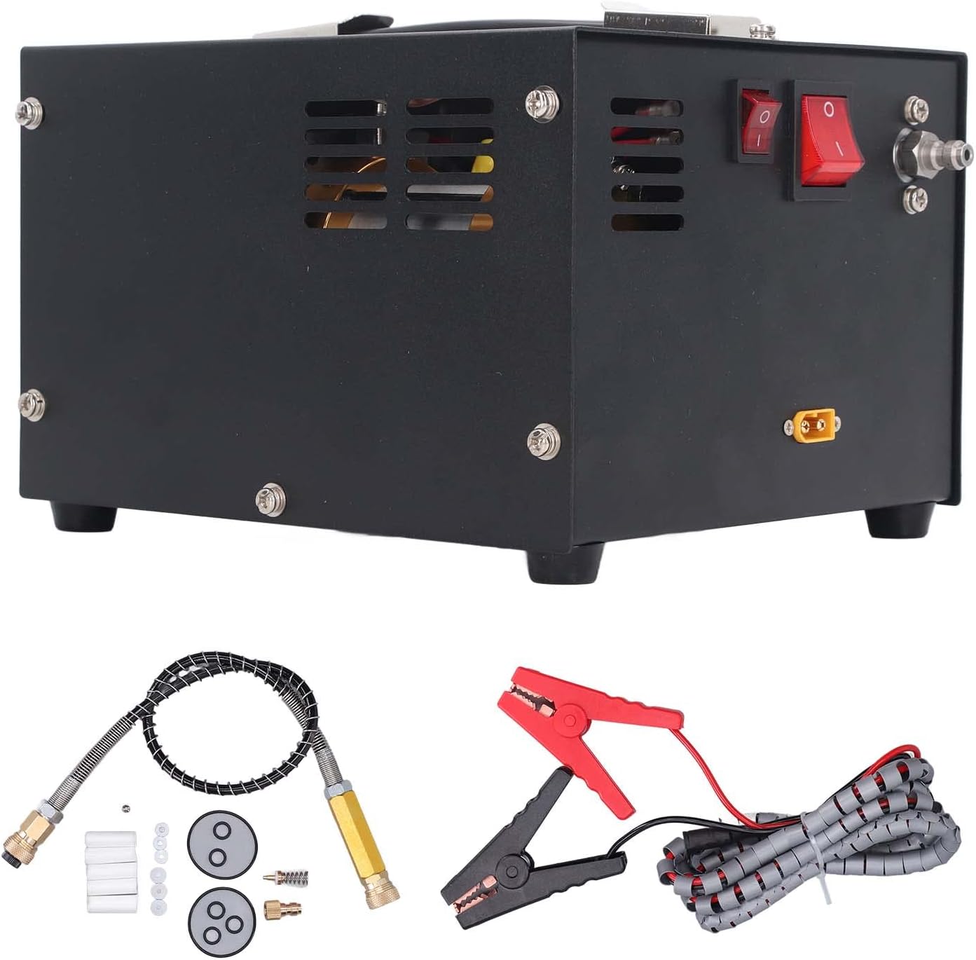High-Pressure Electric Air Compressor Kit for Airguns - Dpofirs
