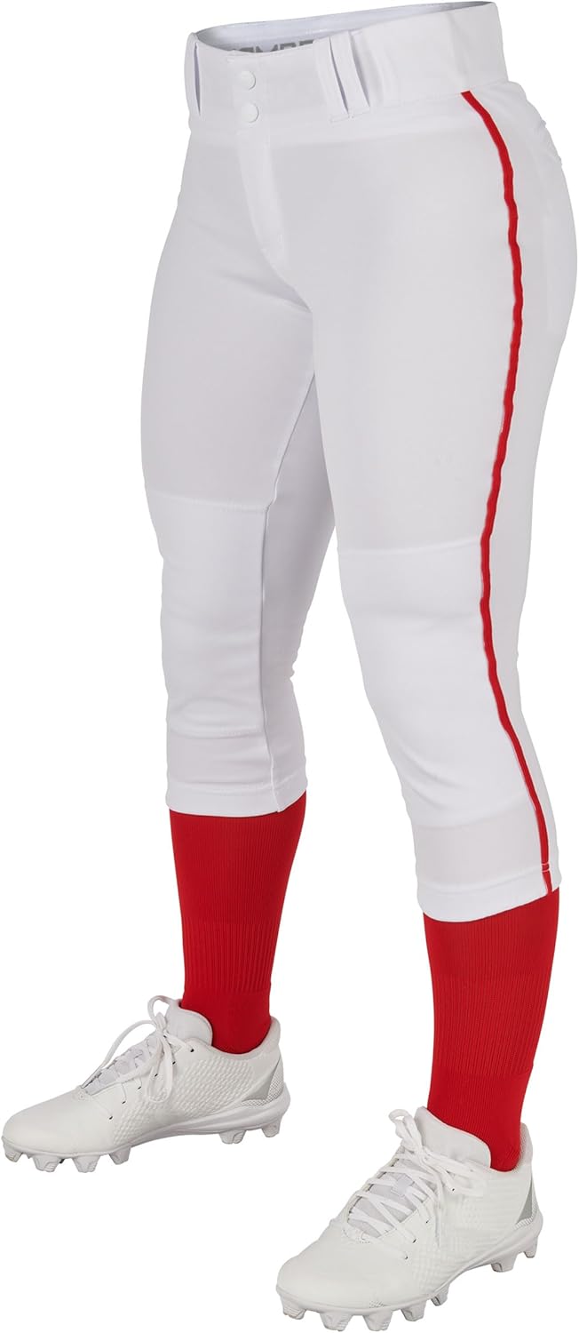 CHAMPRO Women's Tournament Low Rise Softball Pants for Comfort
