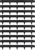 Galvanized Steel Landscape Lawn Edging 10-Pack - Flexible 34ft