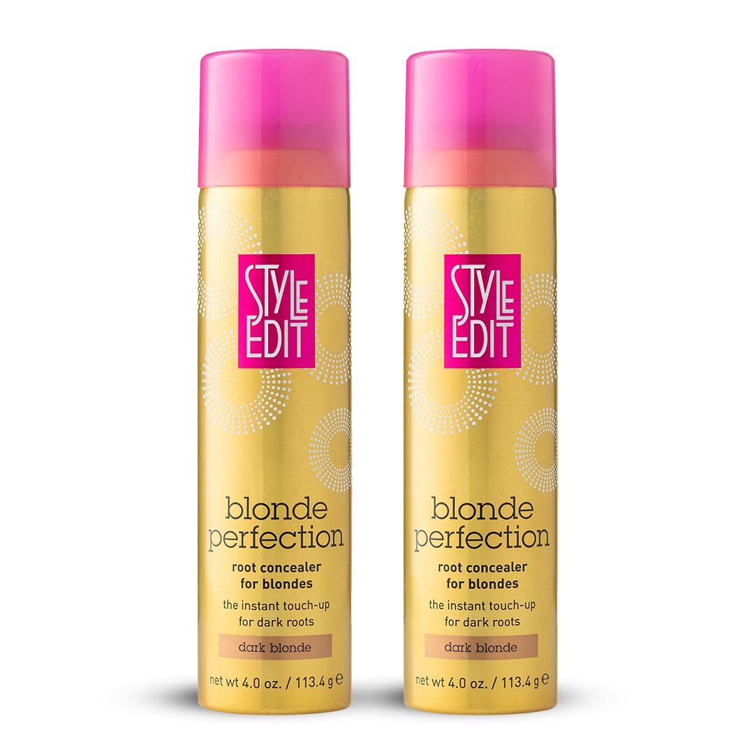 STYLE EDIT DARK BLONDE Root Concealer Touch Up Spray Review