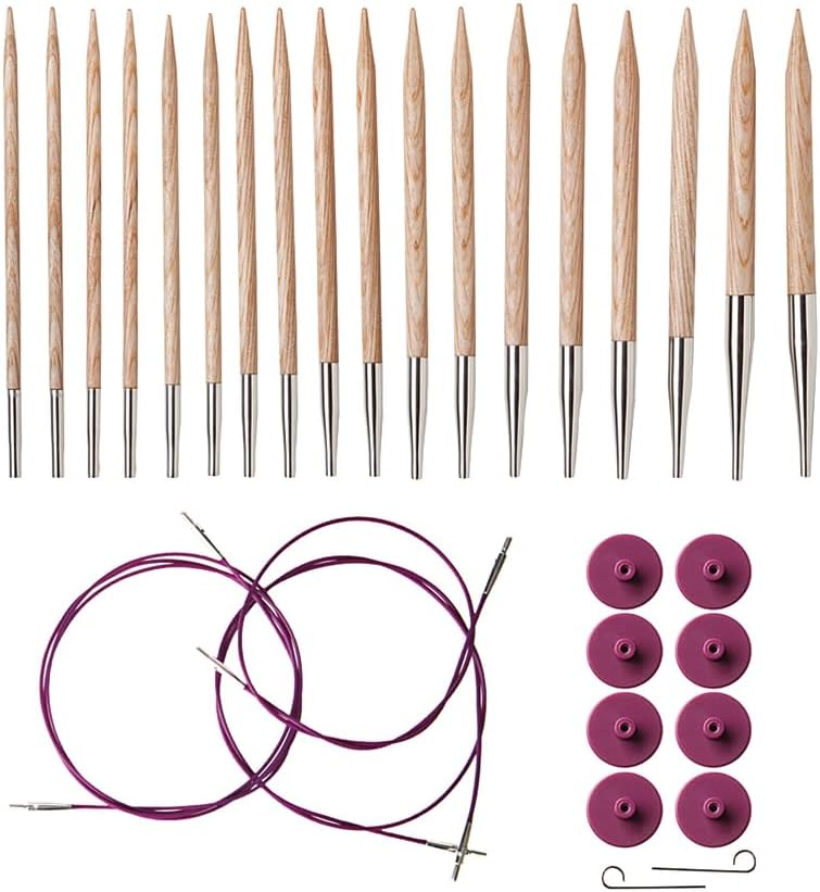 Knit Picks Options Wood Interchangeable Knitting Needle Set Review