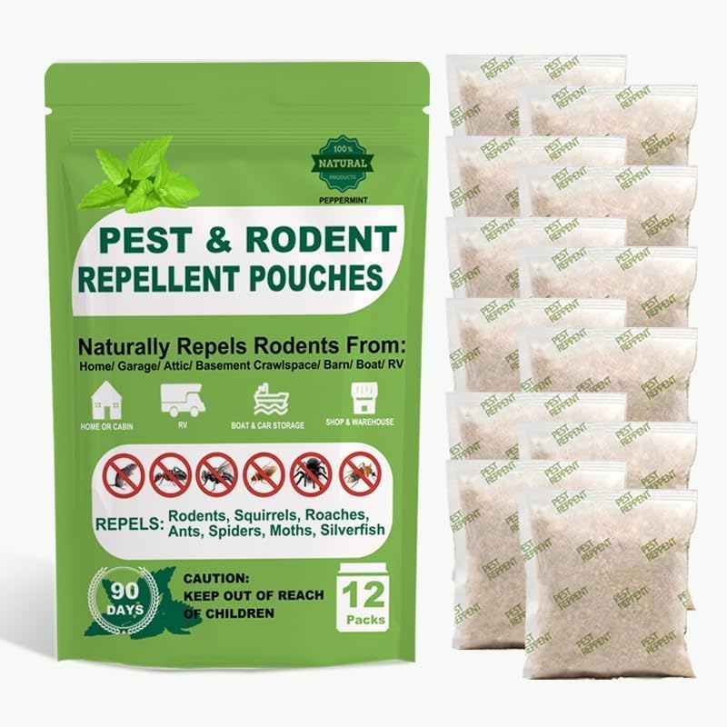 Posi-Stern Mouse Repellent: 12 Pack, All-Pest Defense