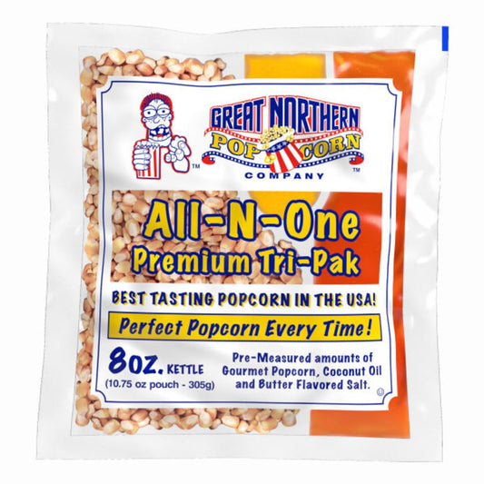 Convenient 8oz Popcorn Packs for Movie Theaters