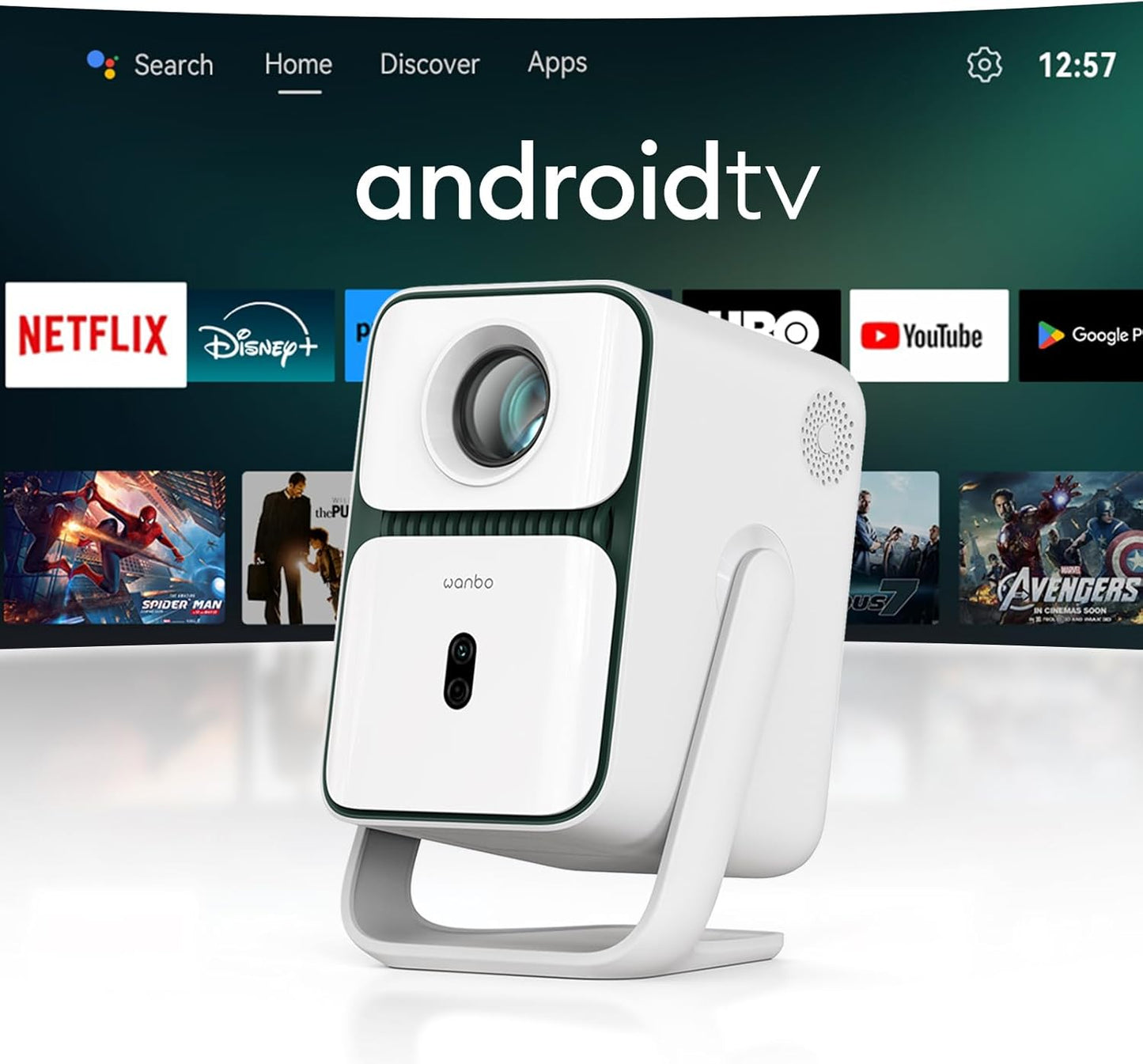 Wanbo T2 Ultra Projector: 1080P Native & Netflix Ready