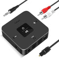 Bluetooth 5.0 Transmitter Receiver for TV Airplane - 2 in 1 Adapter