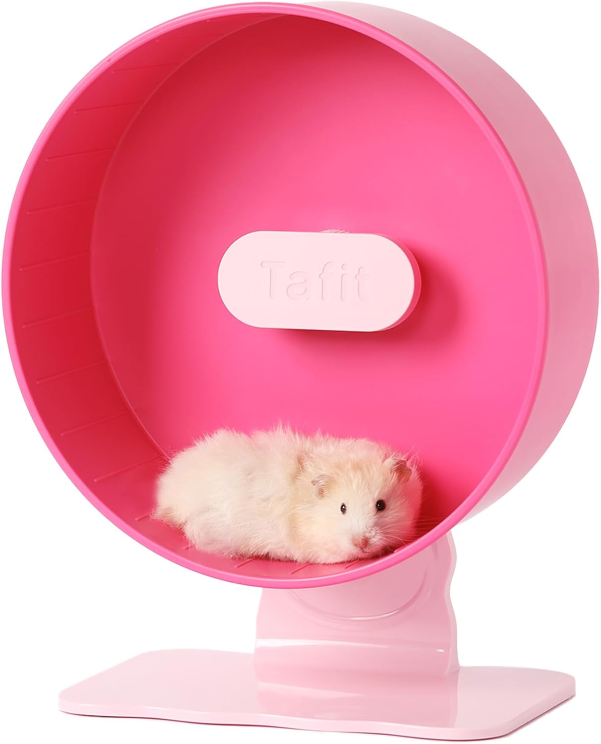 Quiet Hamster Wheel 10.2 Inch for Small Pets - Adjustable Height