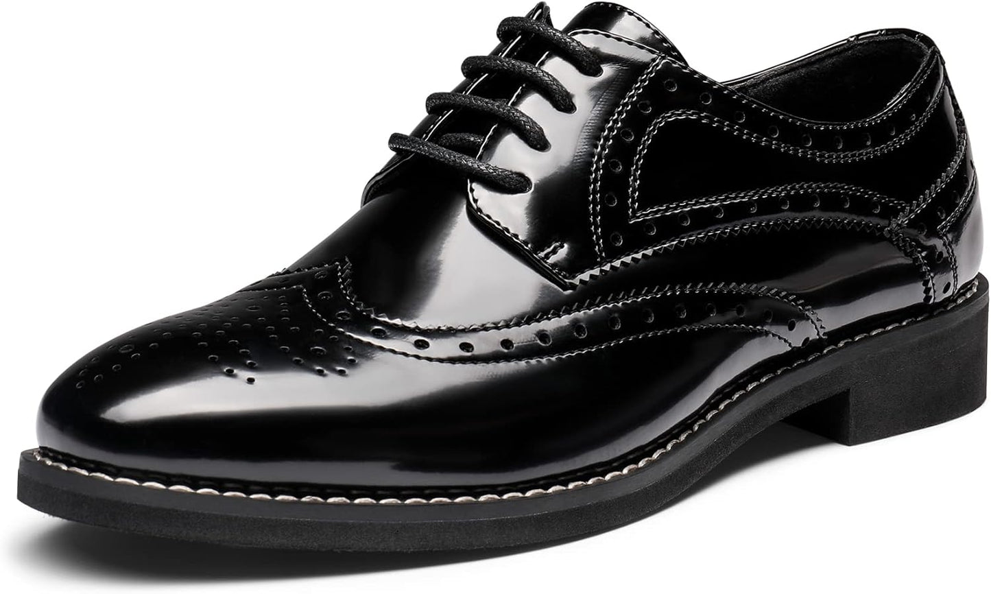 Bruno Marc Women's Classic Oxfords Lace Up Business Formal Shoes