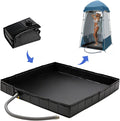 Foldable Portable Shower Pan: RV & Camping Ready!