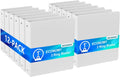 Economy 3-Ring Binders 1 in Round Rings 200 Sheet Capacity - Clear