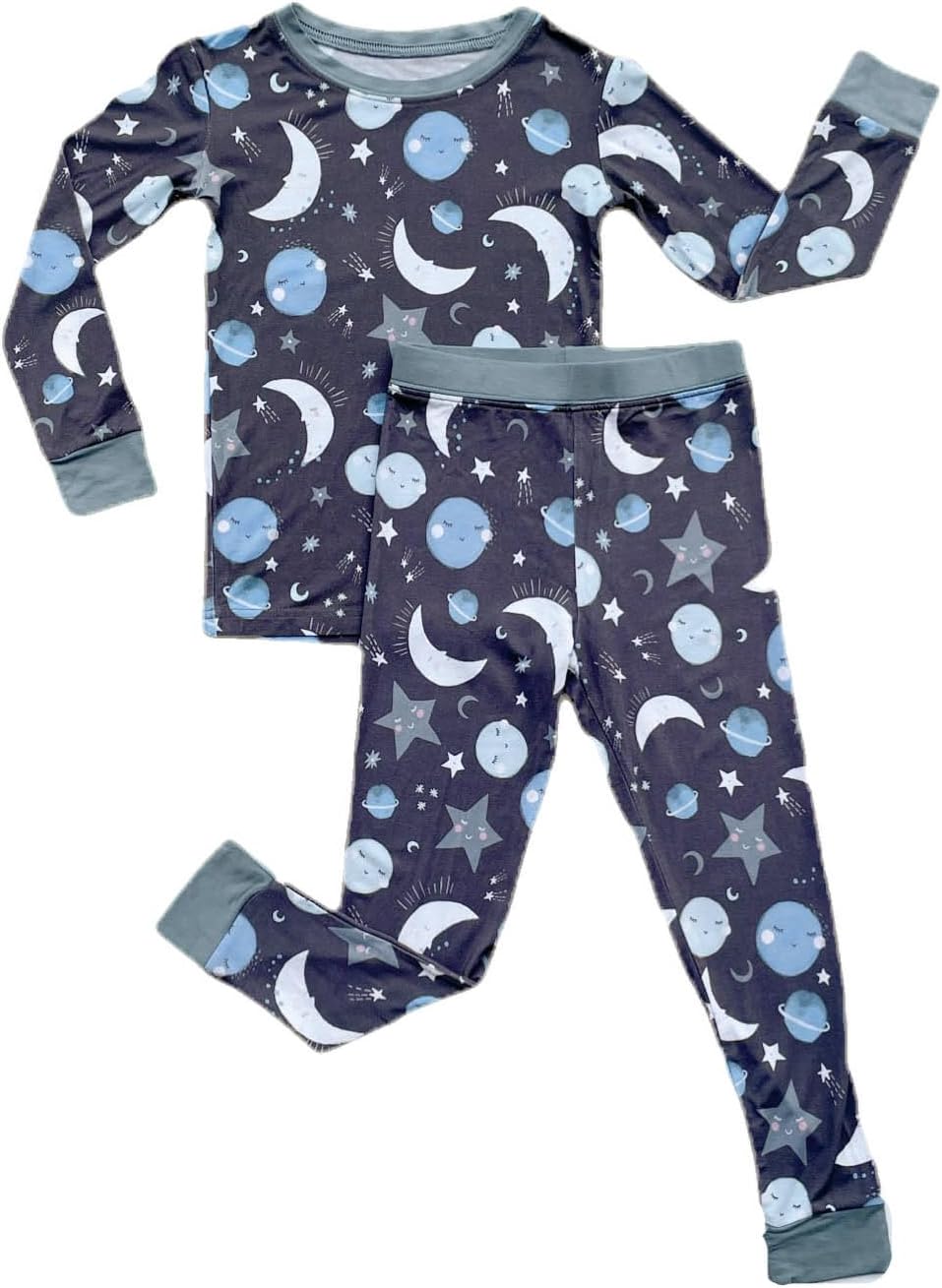Little Sleepies Two-Piece Pajama Set for Kids - Soft & Cozy