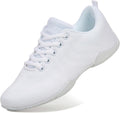 Women White Cheerleading Shoes Lightweight Competition Sneakers