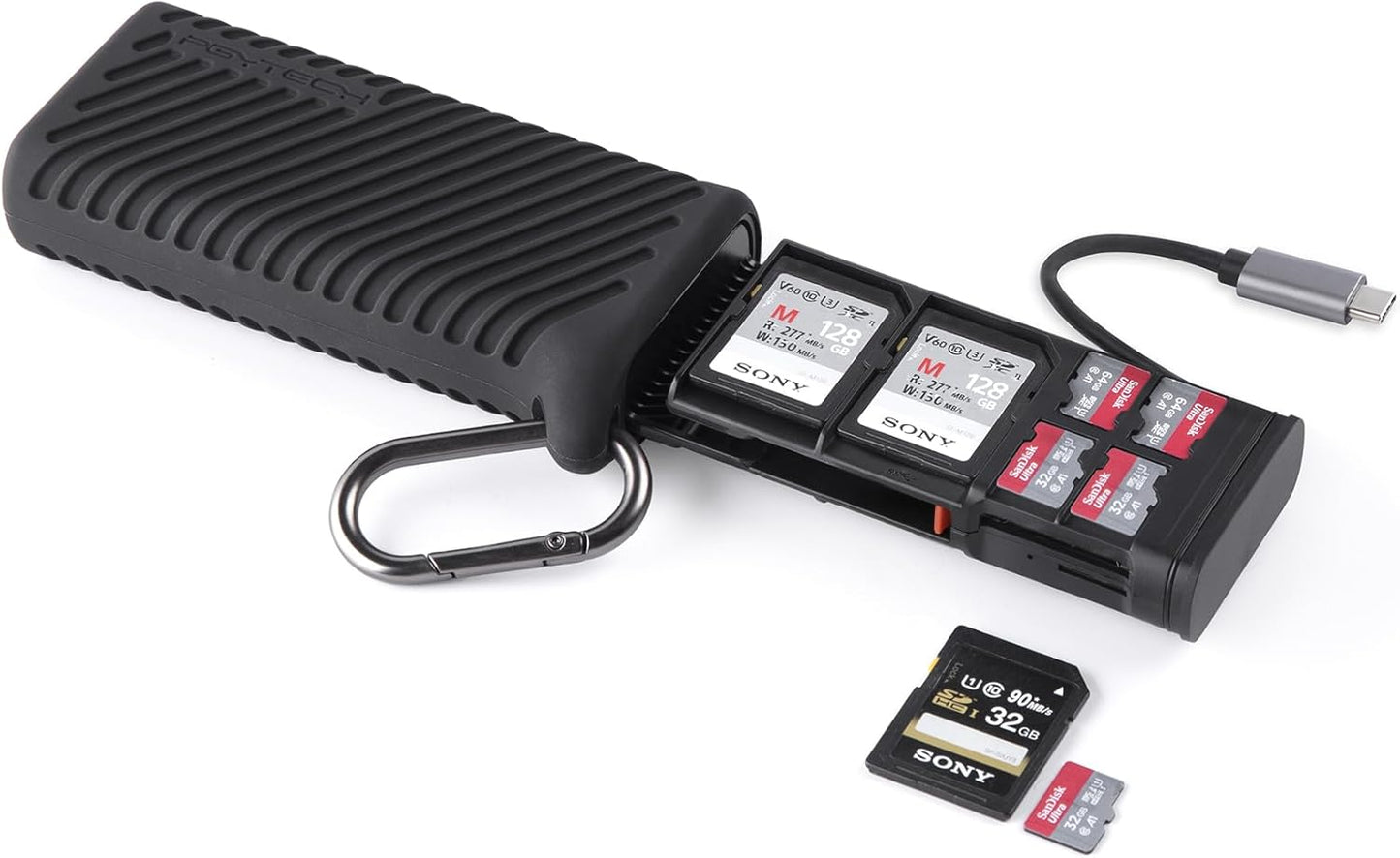 PGYTECH CreateMate High-Speed 2-in-1 SD Card Reader Adapter