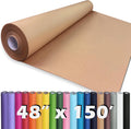 PerkHomy Brown Kraft Paper Roll 48 in x 150 ft - Heavy Duty Wrap