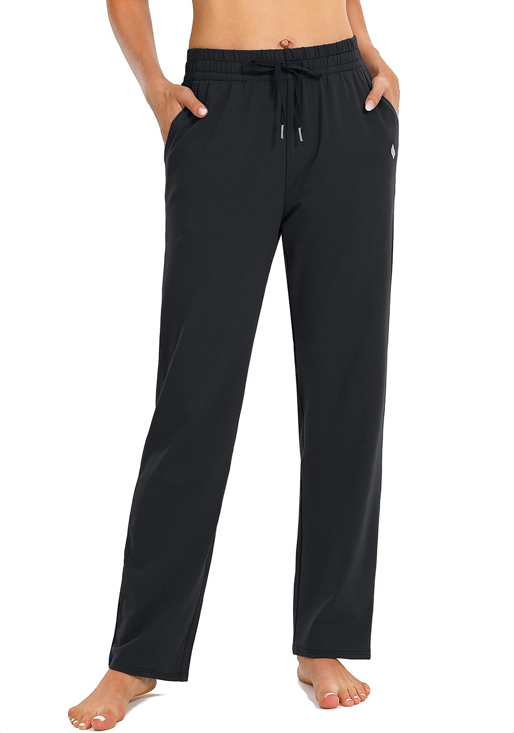 SANTINY Women's Cotton Sweatpants for Yoga and Casual Wear