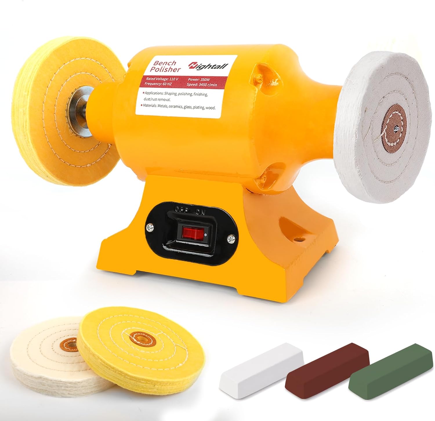 6 Jewelry Polisher with 350W Motor for Efficient Polishing