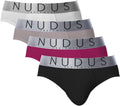 Mens Cotton Underwear Pack of 4 for Men - Low-Rise Briefs Gift Box