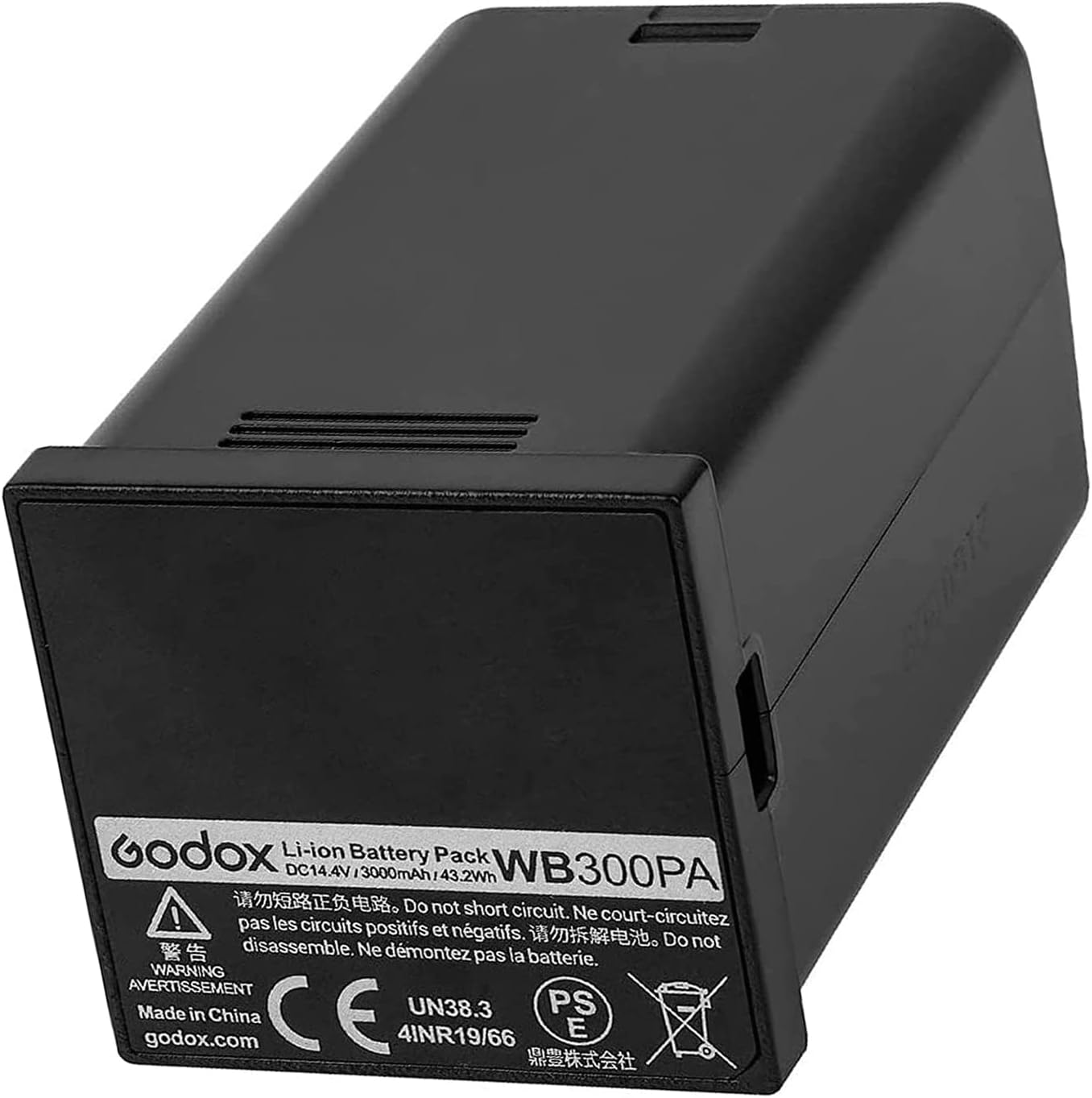 GODOX Battery Replacement WB300P for AD300 Pro Flash Photography