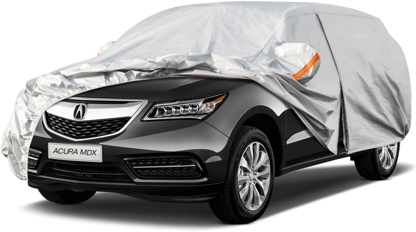 Kayme 6 Layers SUV Car Cover for Acura MDX - All Weather Protection