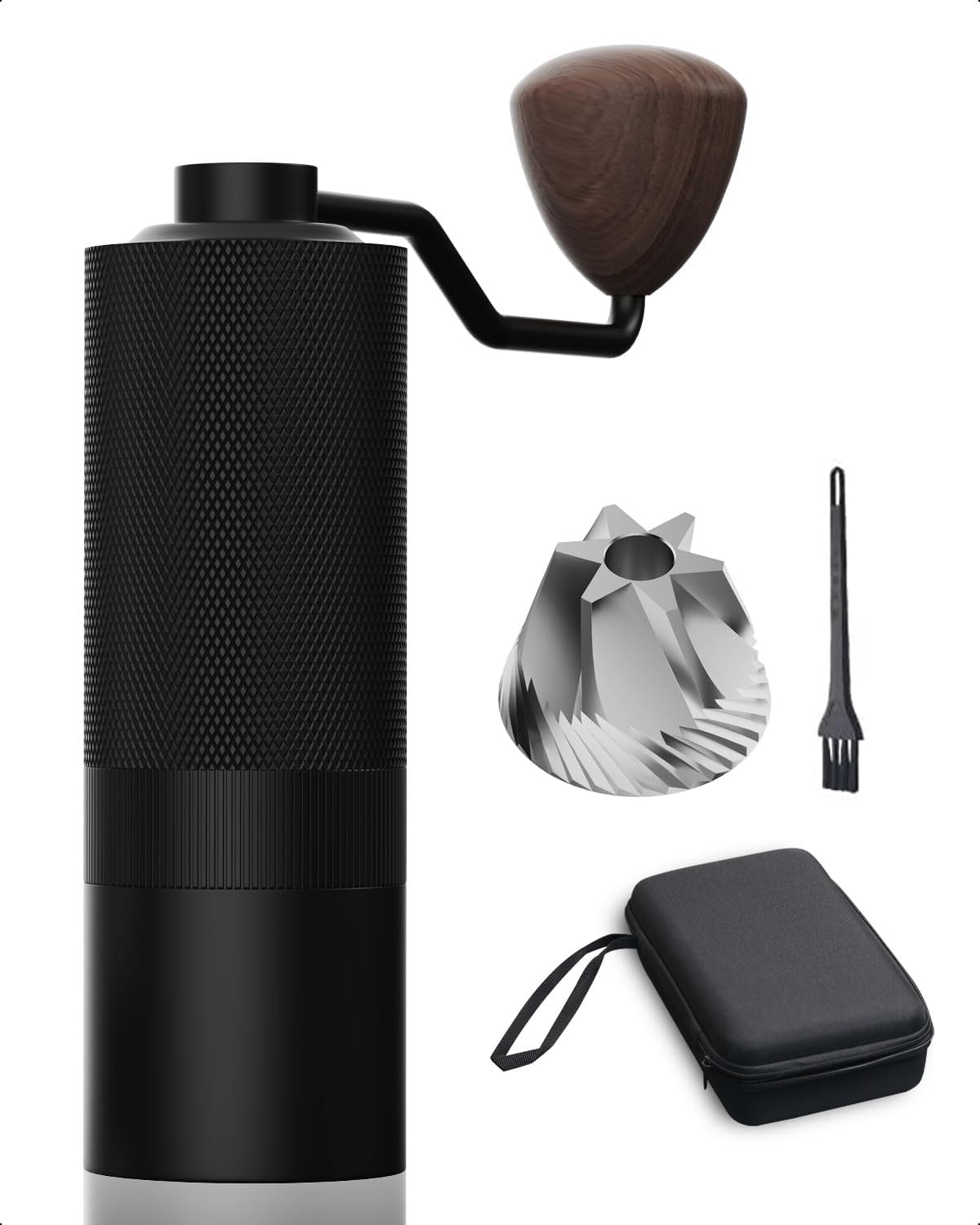 MAVOCOFFEE Wizard 2 Hand Coffee Grinder - High Speed Precision Grind