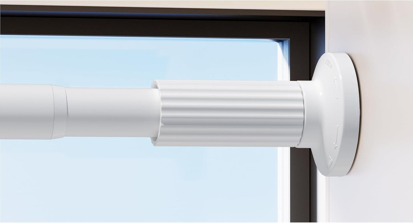 Tension Shower Curtain Rod 51-126 Inch for Easy Installation