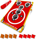 Coney Island Toss Cornhole Board Set - Portable Arcade Toss Game