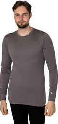 Merino Wool Base Layer Mens - Slim 100% Merino Thermal Shirt