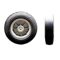 Rubbermaid Tilt Truck 10 in Flat Free Replacement Wheel - Reliable Fit