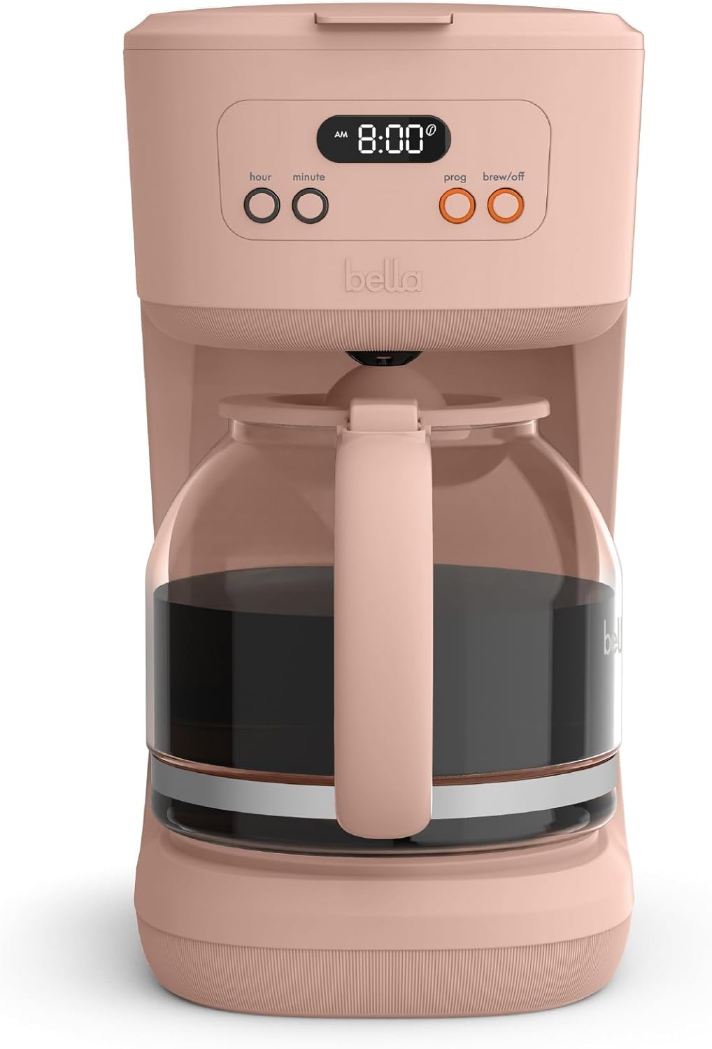 Bella 12 Cup Programmable Coffee Maker with Easy LCD Display