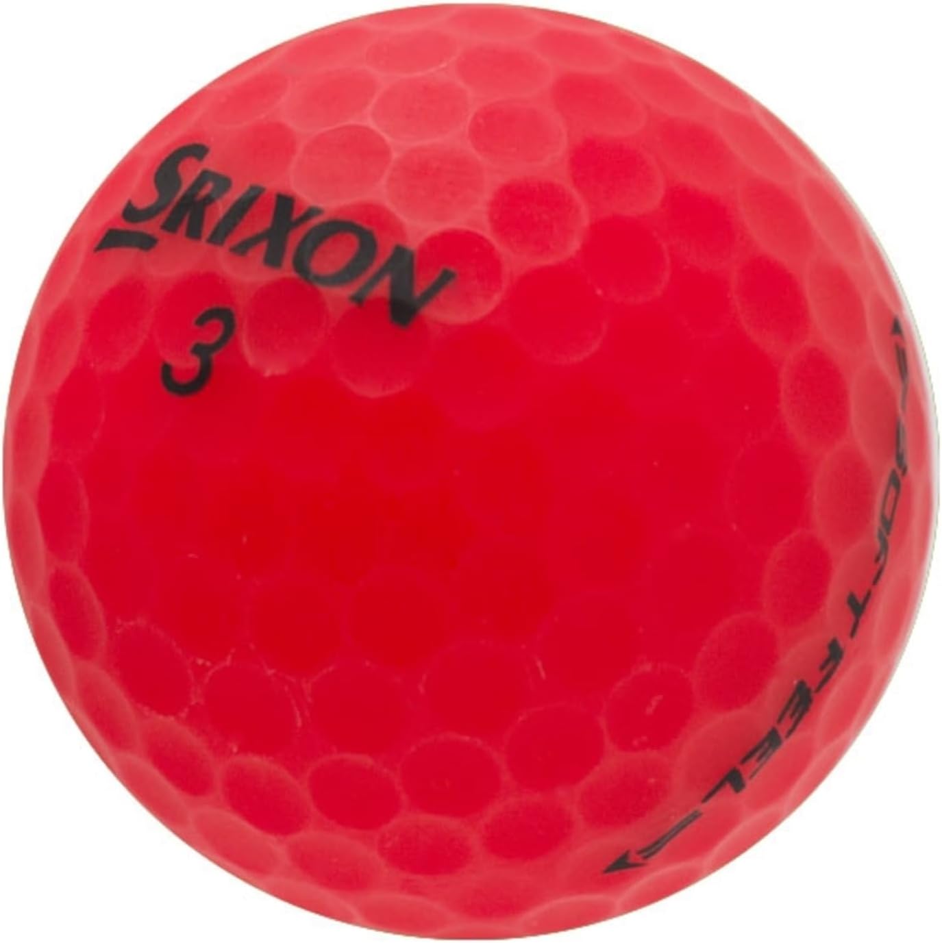 36 Matte Red Srixon Soft Feel Golf Balls - AAAAA Quality!
