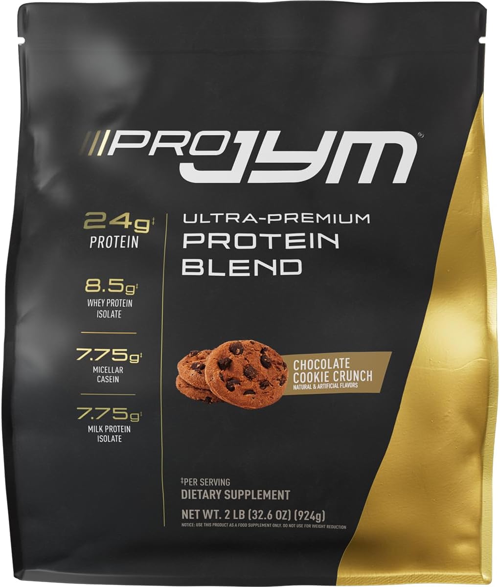Pro JYM Chocolate Cookie Crunch Protein Powder for Muscle Growth