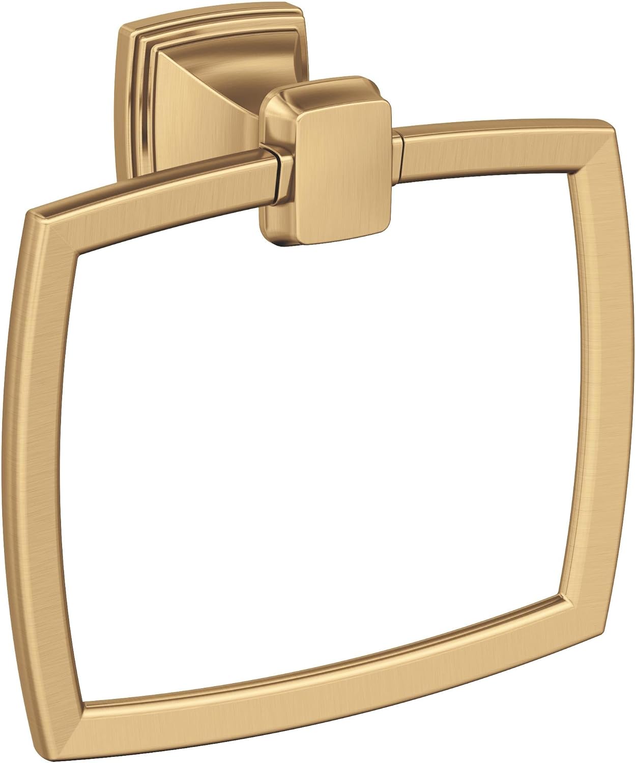 Amerock Champagne Bronze Towel Ring - Elegant Bath Accessory