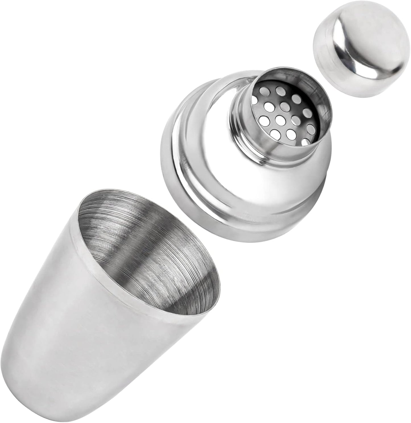 Compact Stainless Steel Martini Shaker 250ml - AUEAR